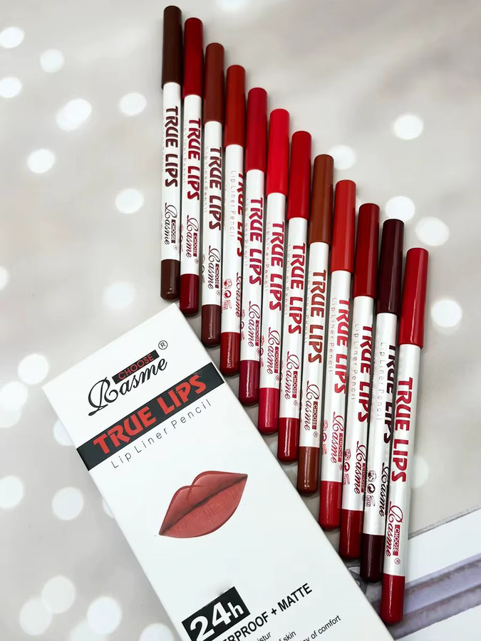 CHOOSE RASME Lippenstift-Set mit Lipliner und mattem Lipgloss, Damen - Bild 5