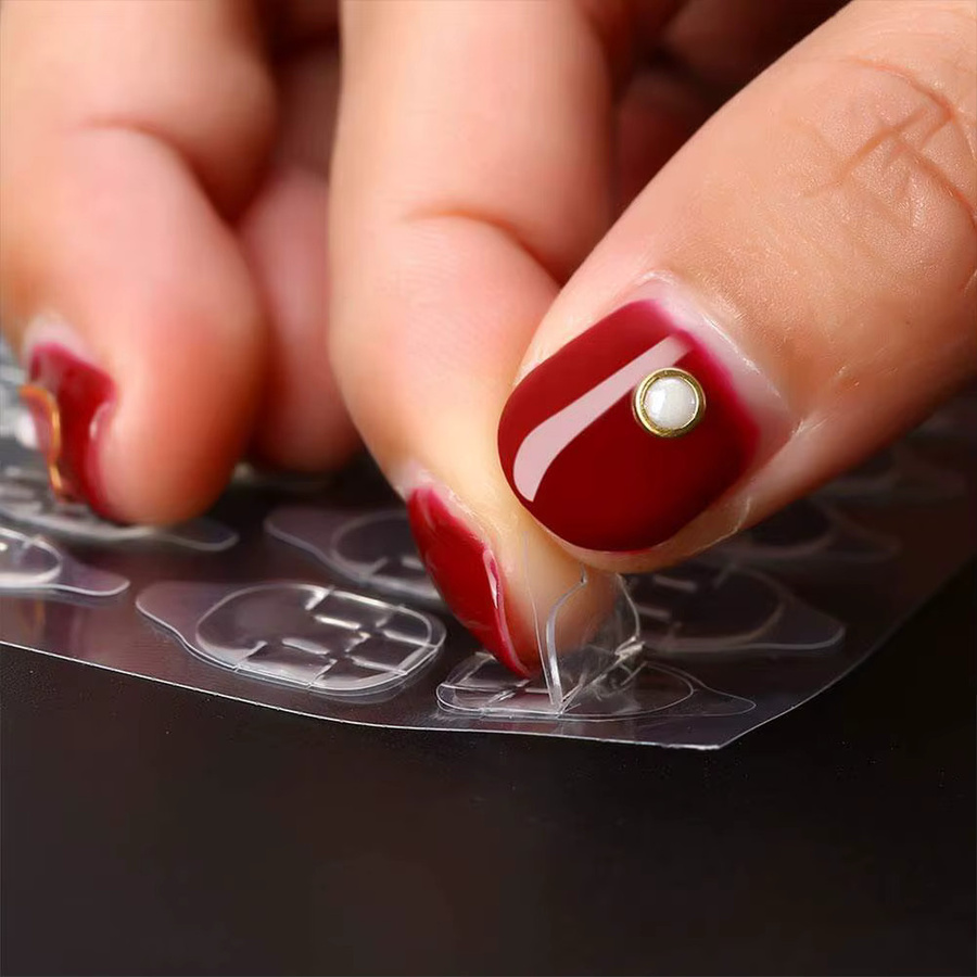 WEST MONTH Gel Kleber für künstliche Nägel, transparent, glänzend - Bild 2