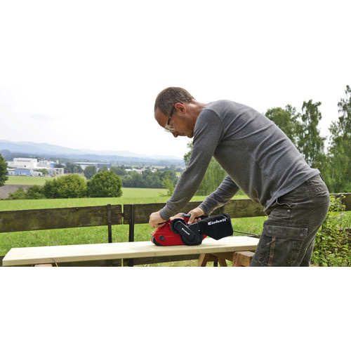 Einhell Bandschleifer TC-BS 8038 mit 800 W in Rot und Schwarz - Bild 3