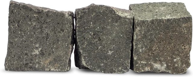 PALIGO Galamio Basaltpflaster in Schwarz und Grau, Naturstein-Look, 1000 kg - Bild 1