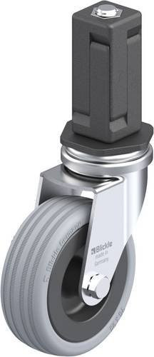 Blickle Lenkrolle LRA-VPA 75G-EV04 in Schwarz und Grau mit 75 mm Rad-Durchmesser und einer Tragfähigkeit von max. 60 kg - Bild 1