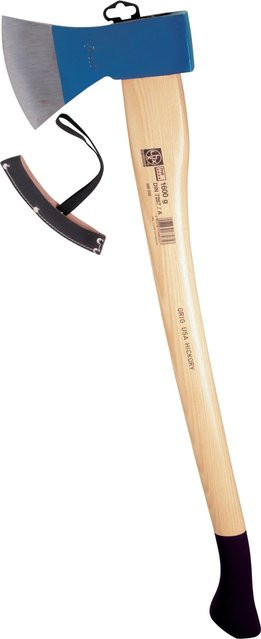 LUX-TOOLS Rheinische Holzaxt Comfort in Multicolor, Länge: 80 cm, Gewicht: 1,6 kg - Bild 1