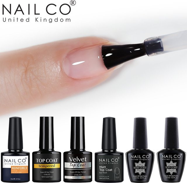 NAILCO Top Coat Gel Matte, 10/15 ml - Bild 1