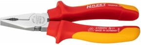 Hazet VDE-Kombinationszange in Rot-Gelb, hochglanzverchromt, Länge: 160 mm - Bild 1