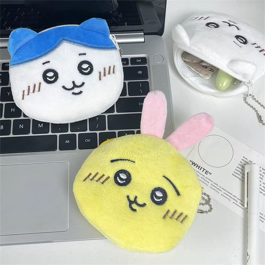 Bandai Chiikawa Plüsch-Geldbörse, Hachiware Usagi, Plüschtiere - Bild 2