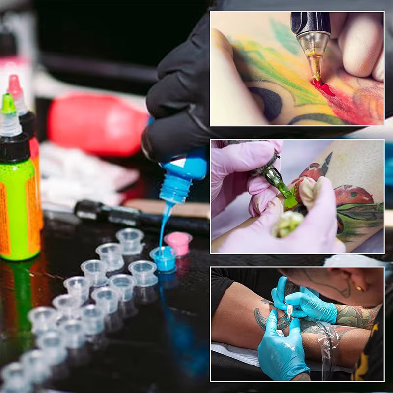 POSEIDON Tattoo Ink Cups, 1000 Stück, Kunststoff Einweg Container - Bild 5