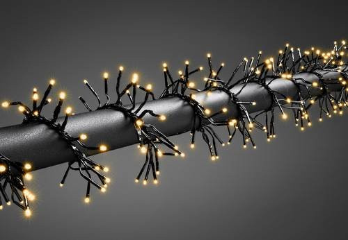 Konstsmide 6563-870 Büschellichterkette für Außen mit 960 LED in Bernstein, Appsteuerung, dimmbar und mit Timer, netzbetrieben - Bild 1
