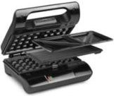 Princess Grill & Sandwich Pong Multi Compact Pro Elektro Kontaktgrill in Schwarz und Silber mit Antihaftbeschichtung und herausnehmbaren Platten - Bild 3