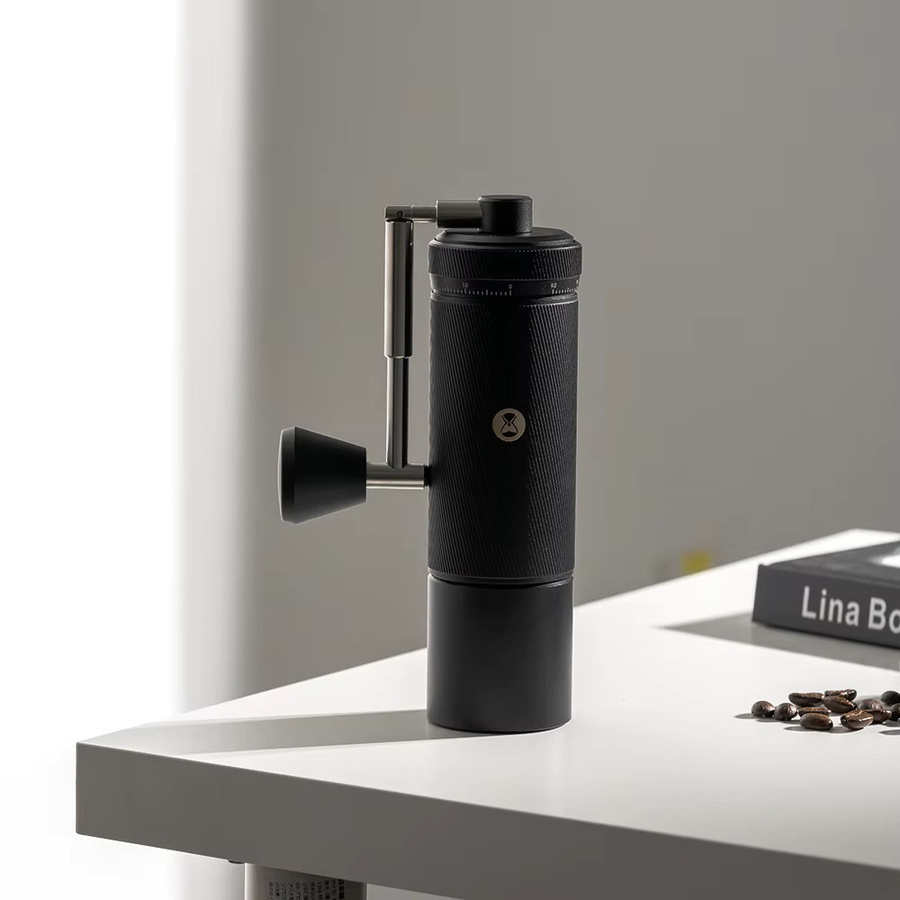 TIMEMORE Chestnut S3 Manuelle Kaffeemühle mit Klappgriff und externer Kalibrierung in Grün - Bild 1