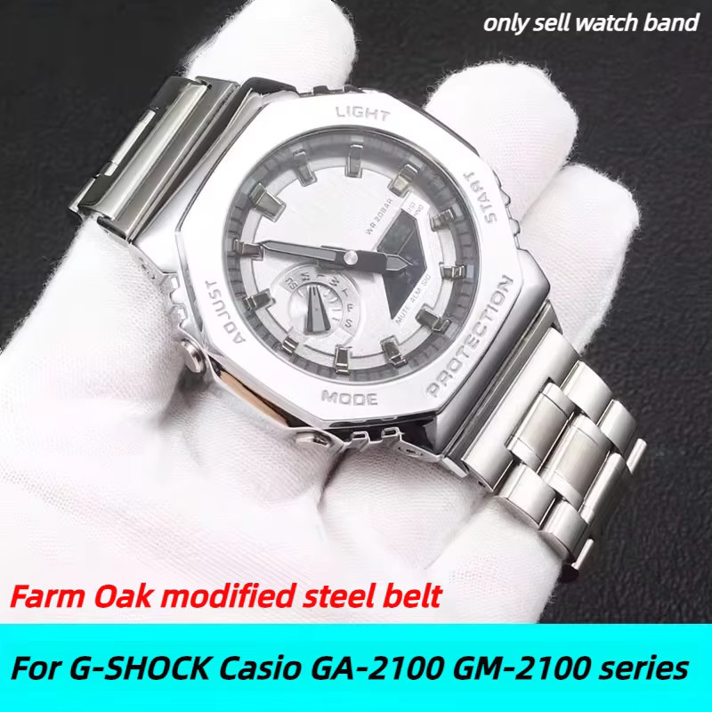 Casio Uhrenarmband Edelstahl, Silber, Herren - Bild 2