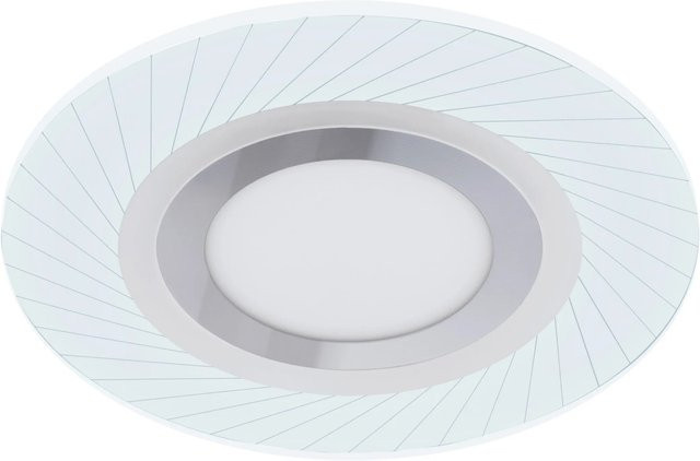 Eglo LED Deckenleuchte 18W Modern in Chrom-Weiß - Bild 1