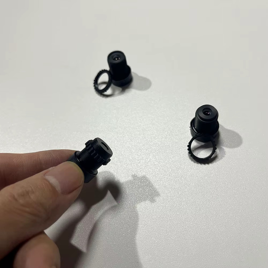 WOLILIWO CCTV-Kameraobjektiv mit Nachtsicht, 3MP Pixel, 1/3 Zoll IR-Objektiv für Netzwerkkameras, Farbe: Schwarz - Bild 3