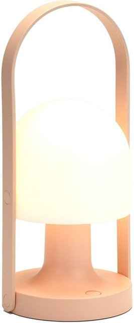 Marset FollowMe LED-Tischleuchte mit Akku in Pink-Weiß, dimmbar, warmweiß (2700K) - Bild 1