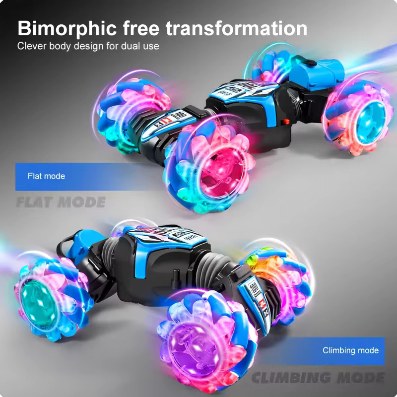 JJRC RC Drift Car, Allradfahrzeug, mit Dual-Fernbedienung, Gesture Sensing, 360° Rotation & Jet Twist Stunt - Bild 2