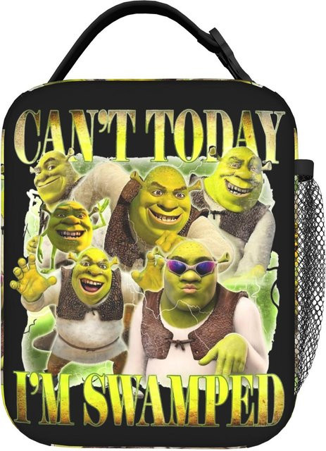 Fancy Style Studio Isolierte Lunchtasche Shreks Farquaad Mehrfarbig, Auslaufsichere Thermotasche für Lebensmittel - Bild 1