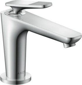 Hansgrohe Axor Citterio C CoolSt cubic cut Waschtisch-Einhebelmischer in Chrom mit unverschlossenem Ablaufventil - Bild 1