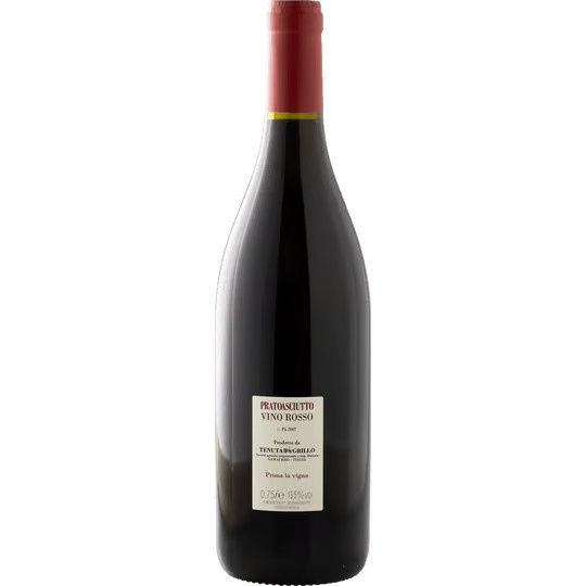 Guido Zampaglione Pratoasciutto, trocken, Rotwein, 2007, 0,75 l - Bild 2