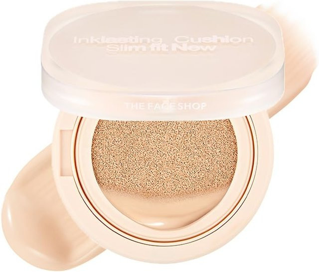 THE FACE SHOP Ink Lasting Cushion Slim Fit Foundation, V201, 12g - Bild 1