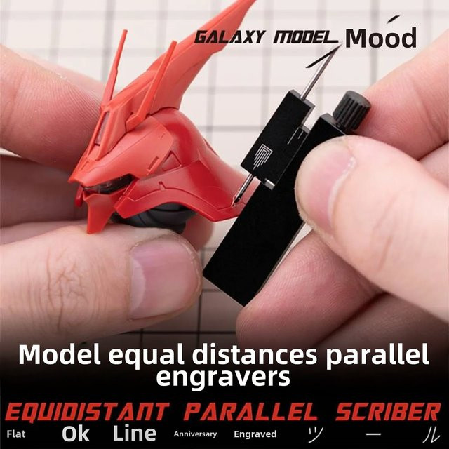 GALAXY Tool Äquidistant Parallel Scriber T14A02/03 Modellbau Werkzeug aus Metall - Bild 1