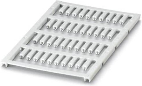 Phoenix Contact 0827120 UC-WMCO 2,1 Einzeladerkennzeichner Weiß mit Beschriftungsfläche 12 x 3 mm zum Aufclipsen - Bild 1