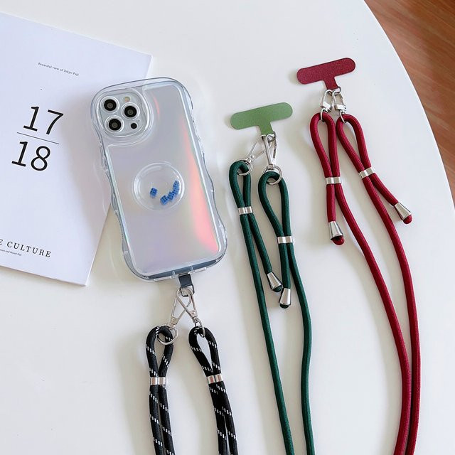 ZHANZHI Verstellbares Telefon-Lanyard mit doppelter Schnalle als universeller Anti-Verlust-Schultergurt für dein Smartphone - Bild 1