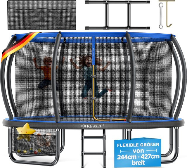 KESSER Trampolin Outdoor mit GS-Zertifikat - Bild 1