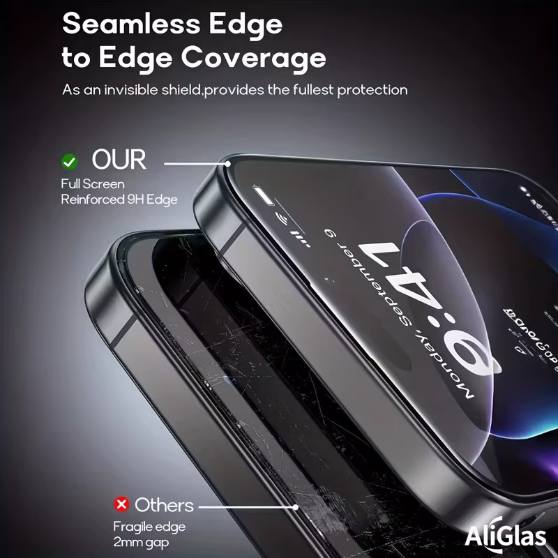 Set aus gehärtetem Glas als Displayschutz und Kameraschutz für Honor Magic 8 und Honor Magic 8 Pro, transparent - Bild 5