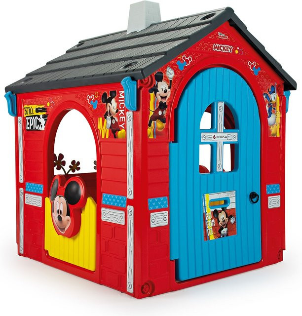 INJUSA Disney Mickey Mouse Spielhaus mit Fenster, Tür & Außentheke - Bild 1