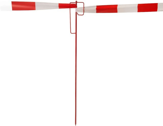 Conacord Absperrhalter aus Stahl mit Sicherheitsbügel in Rot Lackiert, Durchmesser: 14 mm - Bild 1