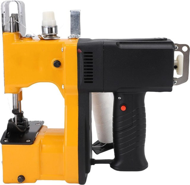 Aimo Handheld Beutelverschlussmaschine Gelb – Automatische elektrische Beutelnähmaschine mit einstellbarer Presskraft aus Metall und Kunststoff für professionelle Kurierverpackungen - Bild 1