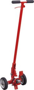 VARIOfit Sicherheitshebelroller für Rollplatten in Orange und Rot mit einer Traglast von 3.000 kg - Bild 1