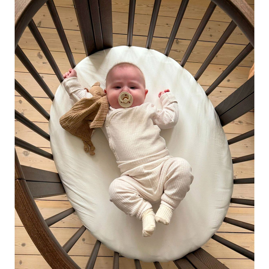 Stokke Sleepi Mini Babybett aus Buchenholz in Braun - Bild 2