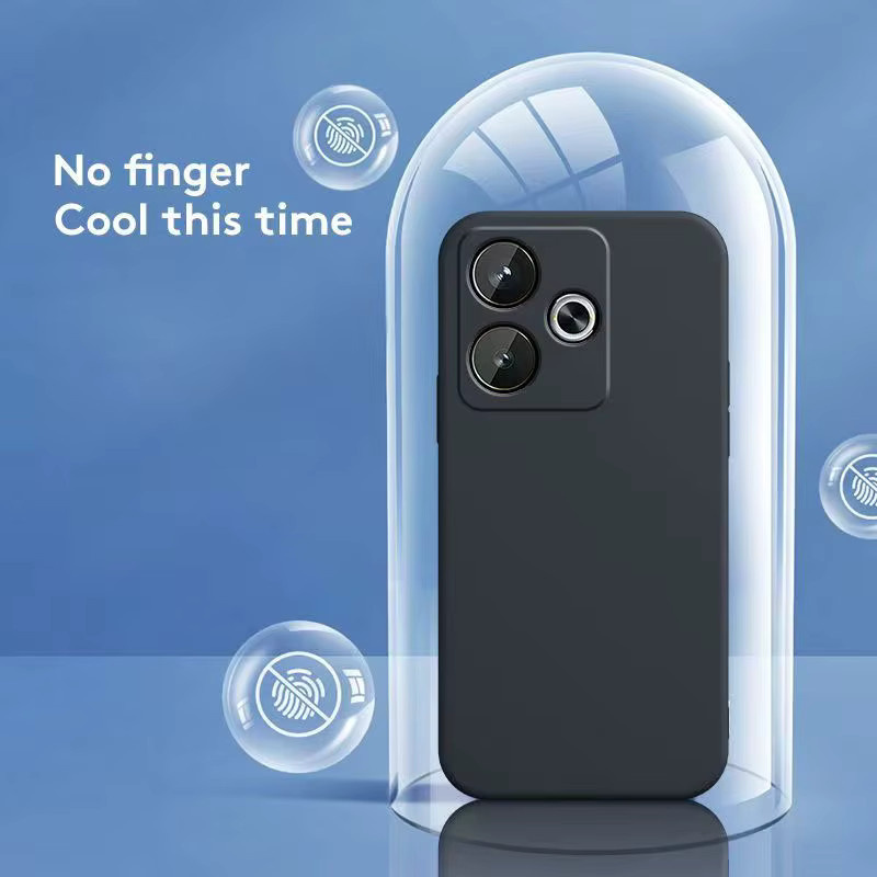 Stoßfeste Silikon TPU Schutzhülle für Xiaomi Redmi Note 10 11 12 13 14 Pro 5G in Schwarz und Grün - Bild 2