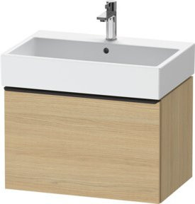 Duravit Waschtischunterschrank D-Neo, wandhängend, weiß matt, B/T/H: 68,4 x 44,2 x 44,0 cm - Bild 1
