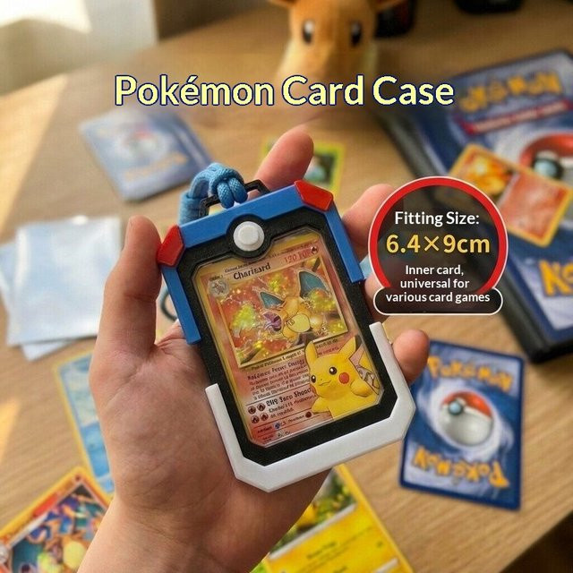 TAKARA TOMY Pokémon Pikachu Karten-Display-Schutzhülle, Zubehör - Bild 1