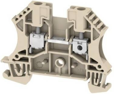 Hager Durchgangsklemme KR040L in Beige - Bild 1