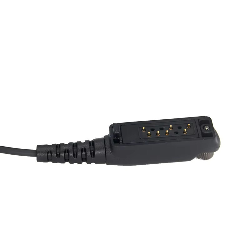 XIERDE Headset für Sepura STP8000 STP8030 STP8035 STP8038 STP8040 STP8080 Walkie Talkie mit Mikrofon in Schwarz oder Weiß - Bild 3