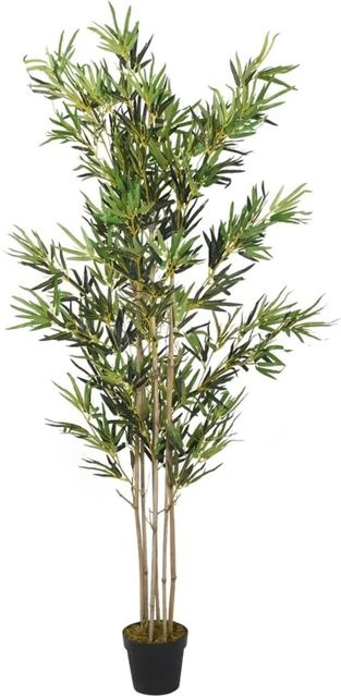 furnicato Künstlicher Bambusbaum in Grün, Höhe: 200 cm - Bild 1