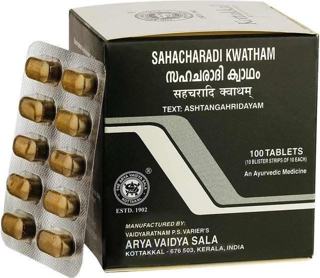Kottakkal Ayurveda Sahacharadi Kwatham, 100 Tabletten - Bild 1
