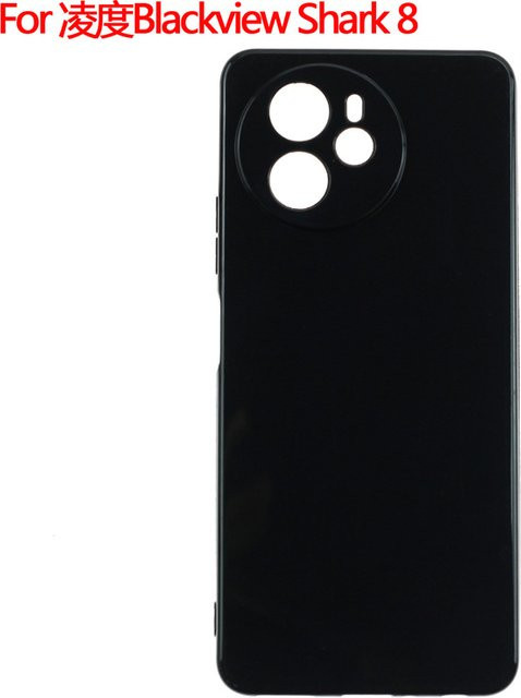 Matte TPU-Schutzhülle für Blackview Shark 9, Shark 8 und Shark 6 in Schwarz - Bild 1