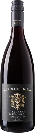 Heinrich Gies Cabernet Sauvignon, trocken, Rotwein, 2024, 0,75 l - Bild 1