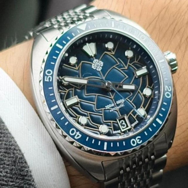 IXDAO Taucheruhr, Automatik, Edelstahl, Silber, Herren - Bild 1
