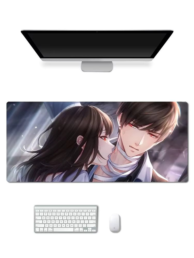Moetch Anime Mr Love Queens Wahl Mousepad XXL Mehrfarbig rutschfest für Büro und E-Sport - Bild 4