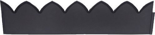 FLORAWORLD Rasenkante aus Kunststoff in Grau Anthrazit, gewellt, B/H: 65 x 15 cm - Bild 1