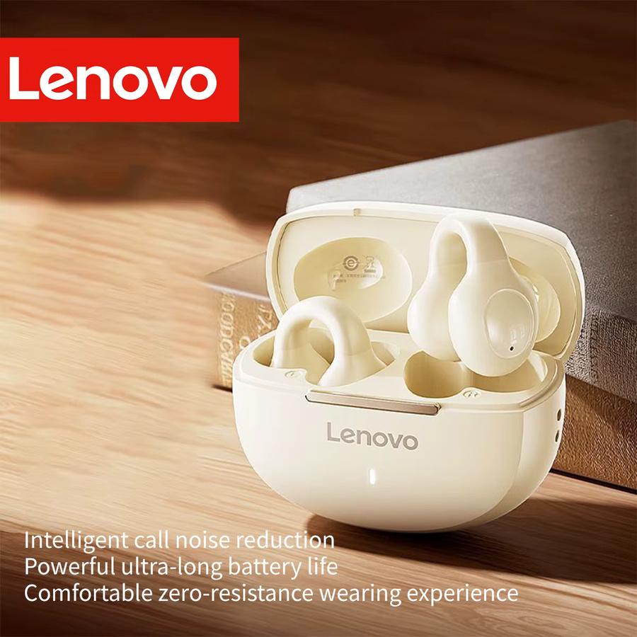 Lenovo Wireless Sport Earbuds In-Ear Kopfhörer mit Active Noise Cancelling und Bluetooth 5.4 in Weiß - Bild 2