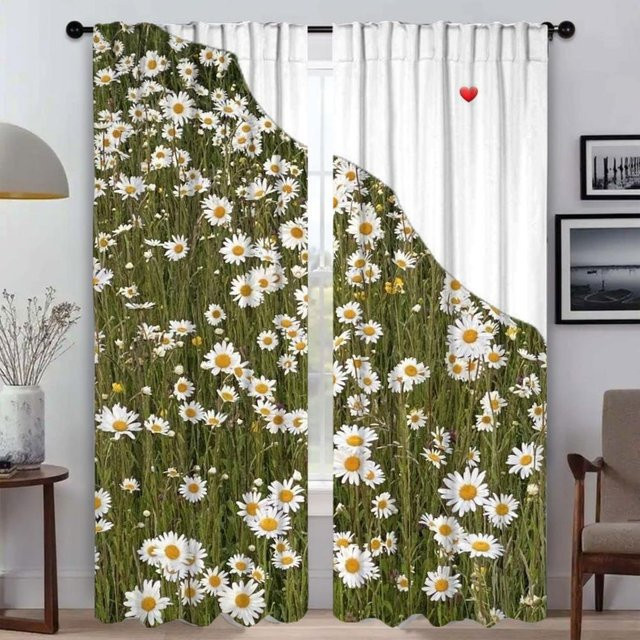2er-Set Moskitonetze aus Tüll in Weiß als dekorative Vorhänge für Schlafzimmer und Wohnzimmer, Breite: 50 cm, Höhe: 70 cm - Bild 1