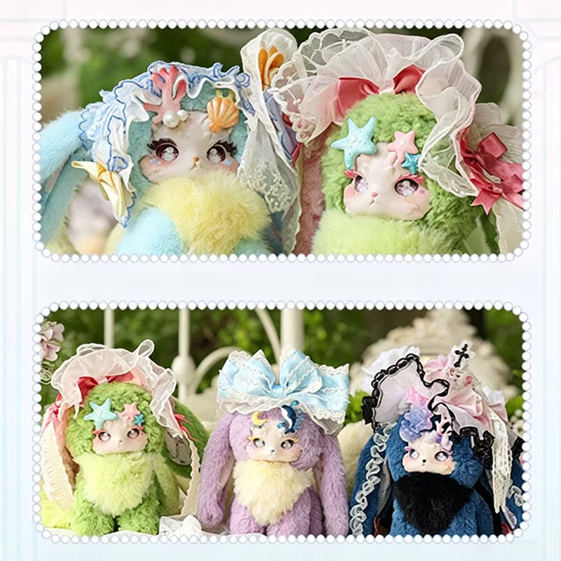 Tutulong Fluffy Shore V6 Fantastische Kreaturen Blindbox, Vinyl Anime Puppe, Mehrfarbig - Bild 2