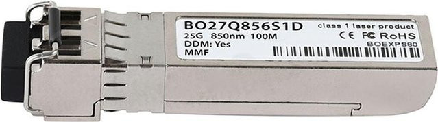 BlueOptics SFP28-25G-SR-ZY-BO Netzwerk-Transceiver-Modul Faseroptik 25000 Mbit/s 850 nm in Silber - Bild 1