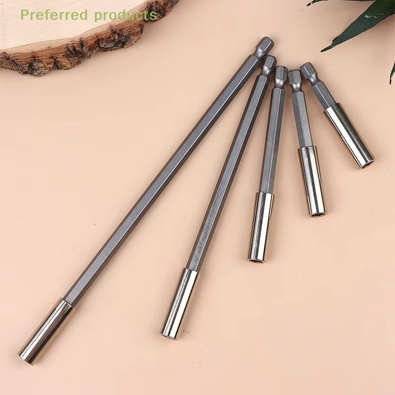 Rapid Bit-Halter Sechskantschaft-Set in Silber mit magnetischer Verlängerung 60–200 mm für Elektrowerkzeuge - Bild 2