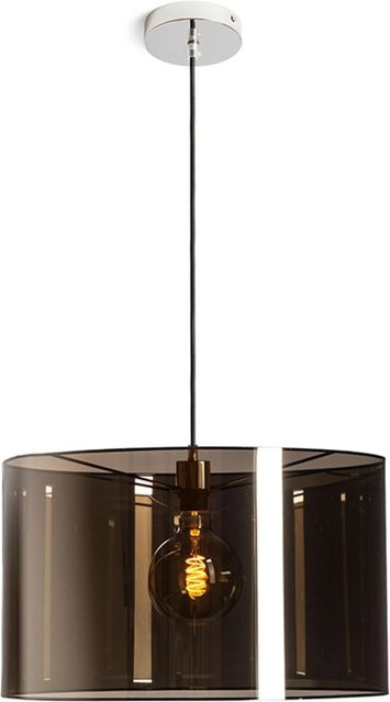 Rendl Pendelleuchte Fancy 50 in Chrom und Rauchgrau mit 15 W - Bild 1